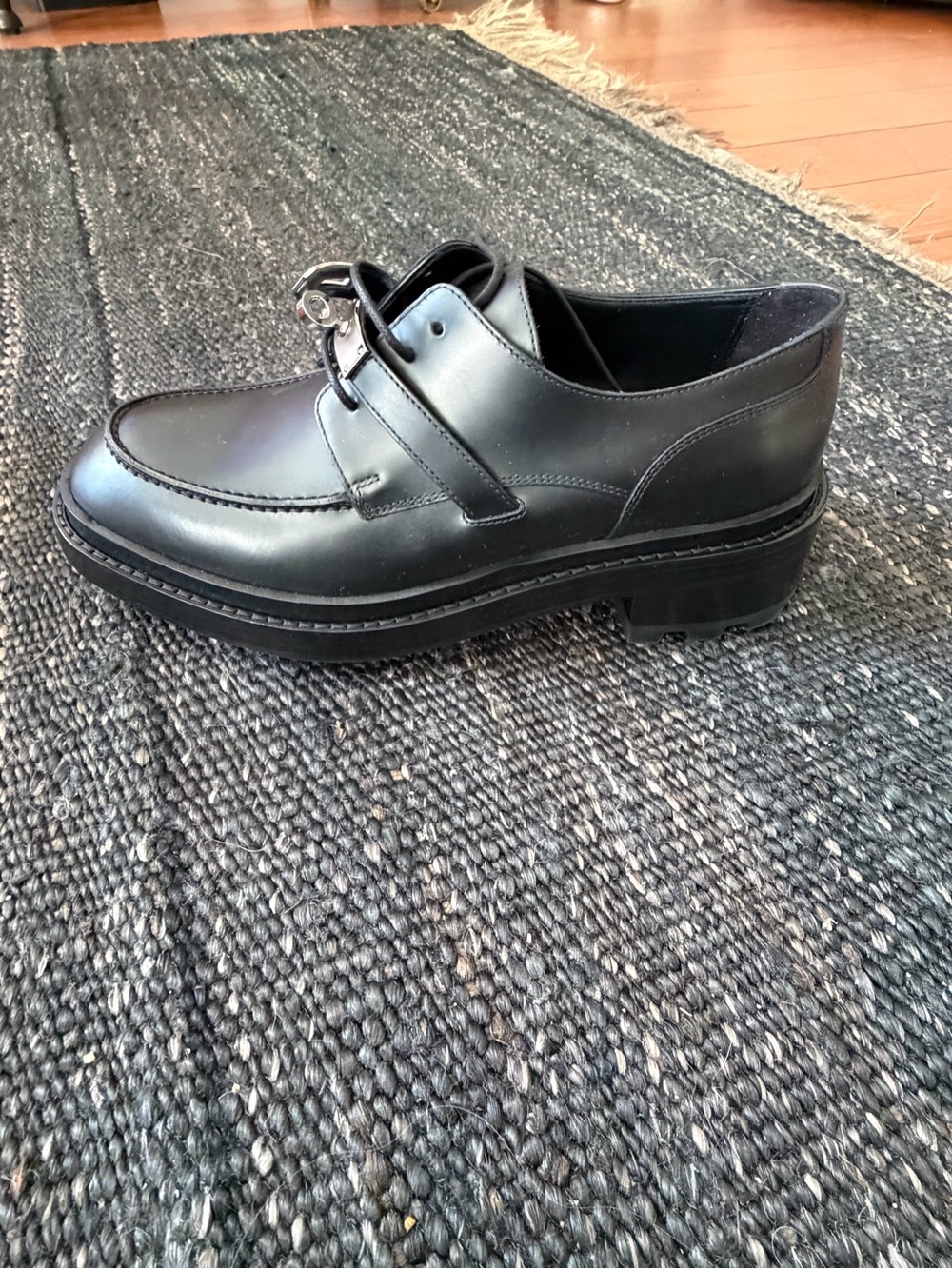 Hermes Derby First loafer. Never worn. Black. 40.5 - Picture 4 of 8